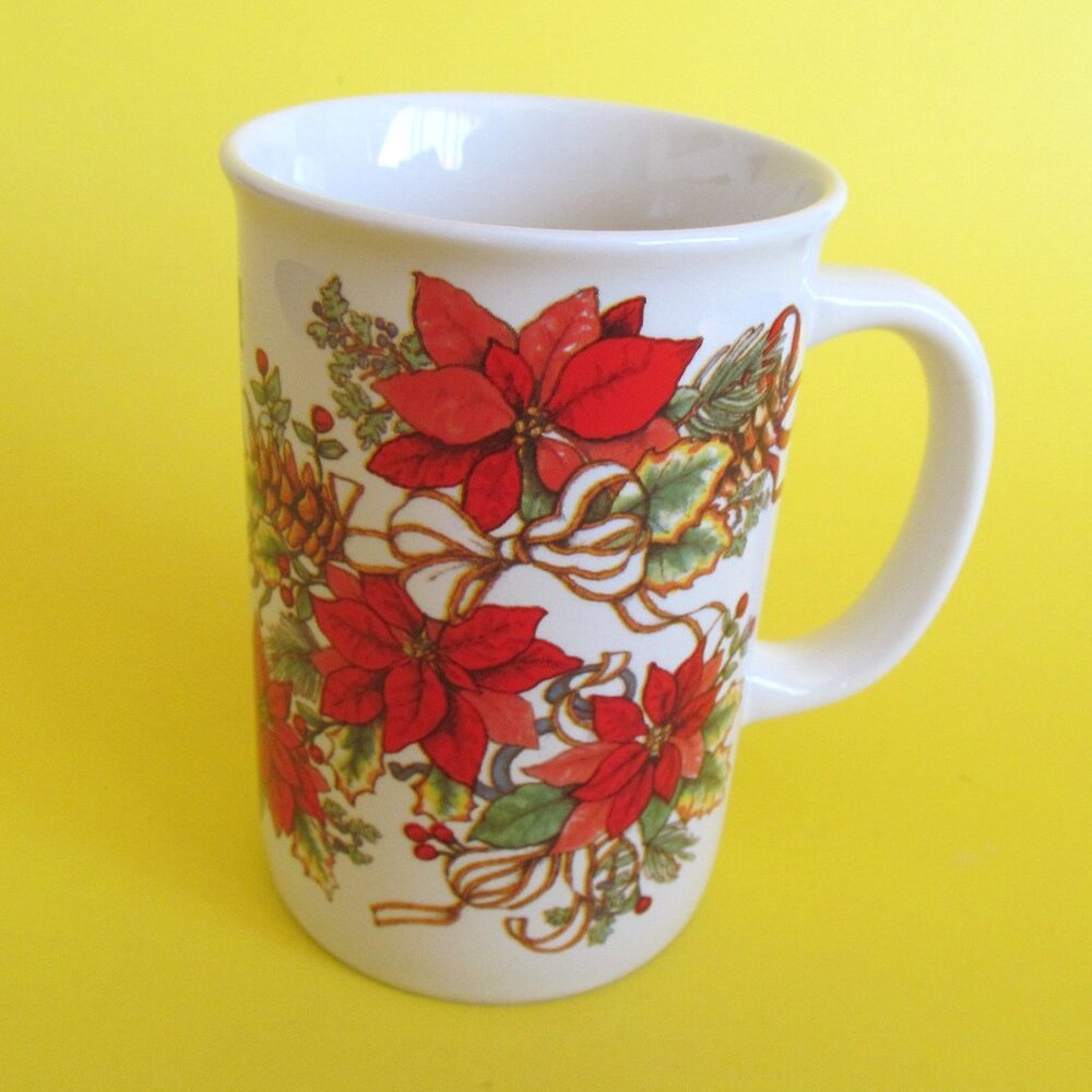 Vintage Otagiri Christmas mug